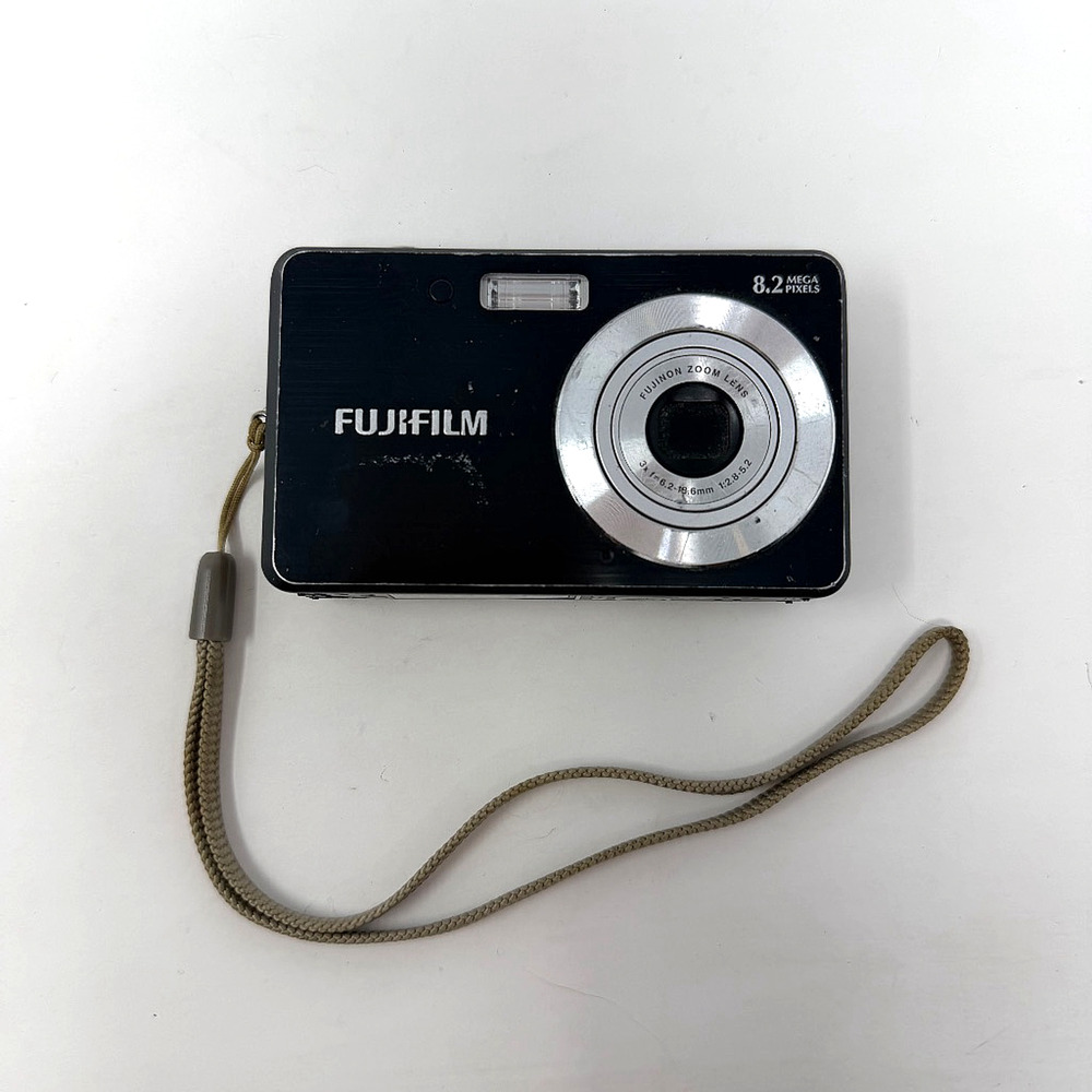 Fujifilm FinePix J10 8.2MP Compact Digital Camera Black Untested
